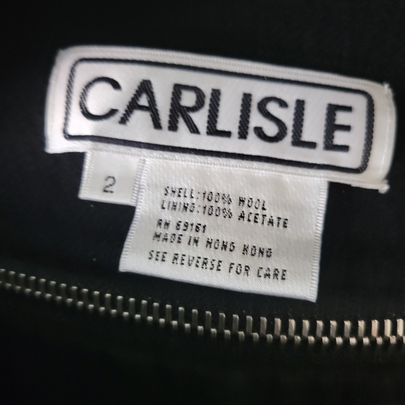 Carlisle, skirt, wool, black, size 2 - Picture 6 of 9